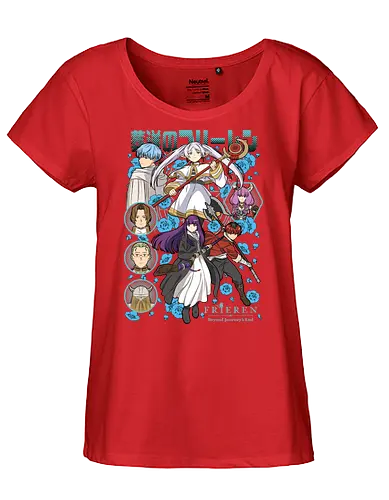 Frieren - frieren beyond journeys end, frieren, sousou no frieren, fantasy anime, anime girl, emotional anime, manga anime, japanese anime, anime art - Fairtrade Girl Shirt
