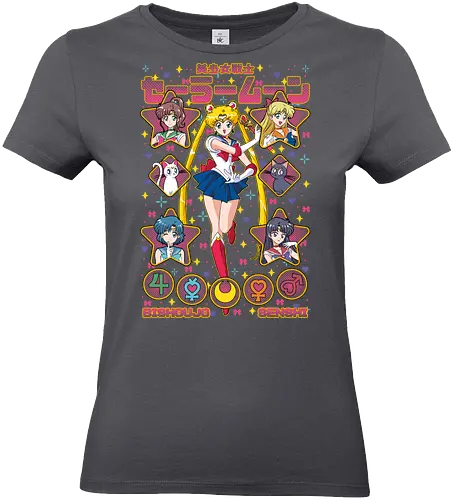 Sailors - Sailor, usagi tsukino, magical girl, classic anime, anime girl, shoujo anime, manga anime, japanese anime, anime art - Standard T-Shirt (Women)