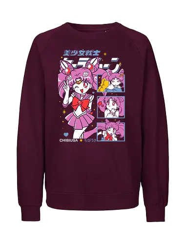 Chibiusa - Sailor, chibiusa, sailor chibi moon, magical girl, anime girl, shoujo anime, manga anime, japanese anime, anime art - Fairtrade Sweatshirt