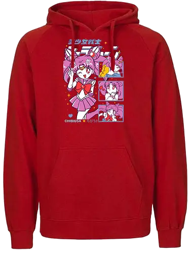 Chibiusa - Sailor, chibiusa, sailor chibi moon, magical girl, anime girl, shoujo anime, manga anime, japanese anime, anime art - Fairtrade Hoodie