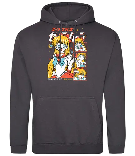 Sailor Venus - Sailor, sailor venus, minako aino, love guardian, magical girl, shoujo anime, manga anime, japanese anime, anime art - Standard Hoodie