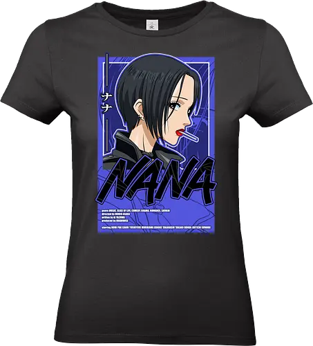 Nana - nana anime, anna osaki, nana osaki, punk rock anime, black stones, anime girl, music anime, shoujo anime, manga anime, anime art - Standard T-Shirt (Women)