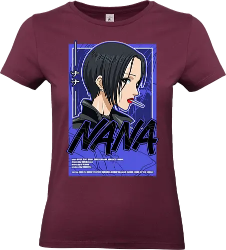 Nana - nana anime, anna osaki, nana osaki, punk rock anime, black stones, anime girl, music anime, shoujo anime, manga anime, anime art - Standard T-Shirt (Women)
