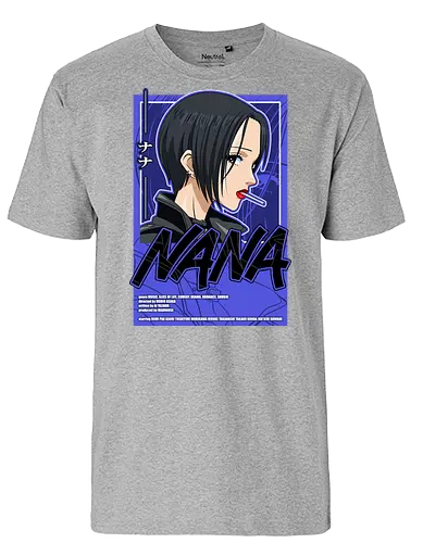 Nana - nana anime, anna osaki, nana osaki, punk rock anime, black stones, anime girl, music anime, shoujo anime, manga anime, anime art - Fairtrade T-Shirt