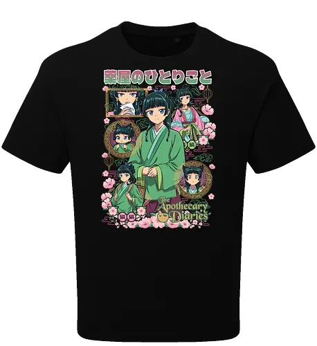 The apothecary diaries - the apothecary diaries, maomao, kusuriya no hitorigoto, historical anime, anime girl, mystery anime, manga anime, japanese anime, anime art - Oversize T-Shirt