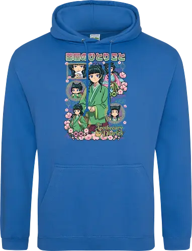 The apothecary diaries - the apothecary diaries, maomao, kusuriya no hitorigoto, historical anime, anime girl, mystery anime, manga anime, japanese anime, anime art - Standard Hoodie