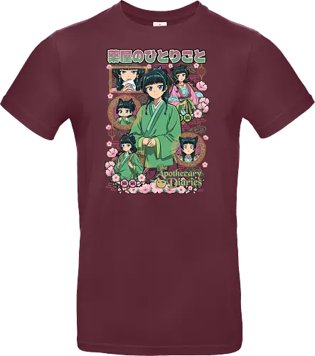 The apothecary diaries - the apothecary diaries, maomao, kusuriya no hitorigoto, historical anime, anime girl, mystery anime, manga anime, japanese anime, anime art - Standard T-Shirt