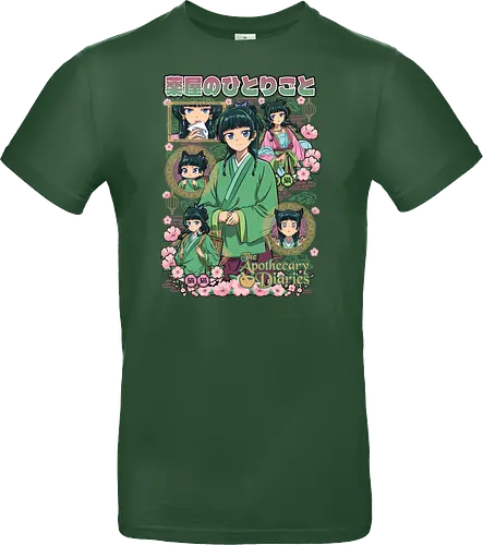 The apothecary diaries - the apothecary diaries, maomao, kusuriya no hitorigoto, historical anime, anime girl, mystery anime, manga anime, japanese anime, anime art - Standard T-Shirt