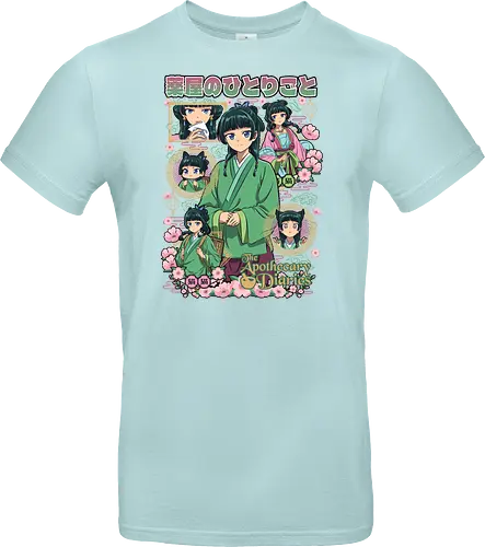 The apothecary diaries - the apothecary diaries, maomao, kusuriya no hitorigoto, historical anime, anime girl, mystery anime, manga anime, japanese anime, anime art - Standard T-Shirt