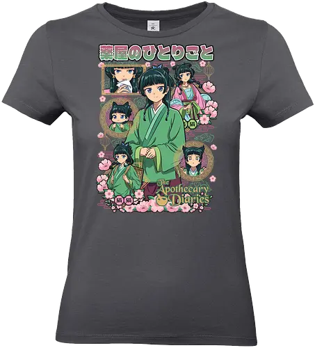 The apothecary diaries - the apothecary diaries, maomao, kusuriya no hitorigoto, historical anime, anime girl, mystery anime, manga anime, japanese anime, anime art - Standard T-Shirt (Women)
