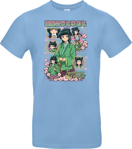 The apothecary diaries - the apothecary diaries, maomao, kusuriya no hitorigoto, historical anime, anime girl, mystery anime, manga anime, japanese anime, anime art - Standard T-Shirt