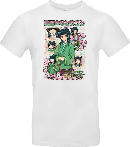 The apothecary diaries - the apothecary diaries, maomao, kusuriya no hitorigoto, historical anime, anime girl, mystery anime, manga anime, japanese anime, anime art - Standard T-Shirt