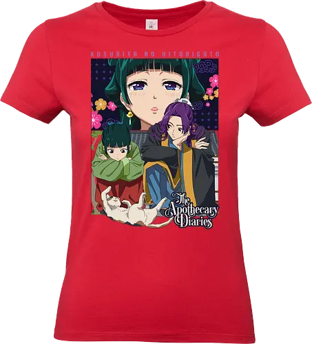 Apothecary Diaries - the apothecary diaries, maomao, palace intrigue, mystery anime, historical drama, anime protagonist, manga series, asian aesthetic, anime art - Standard T-Shirt (Women)