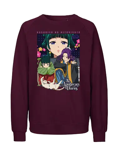 Apothecary Diaries - the apothecary diaries, maomao, palace intrigue, mystery anime, historical drama, anime protagonist, manga series, asian aesthetic, anime art - Fairtrade Sweatshirt