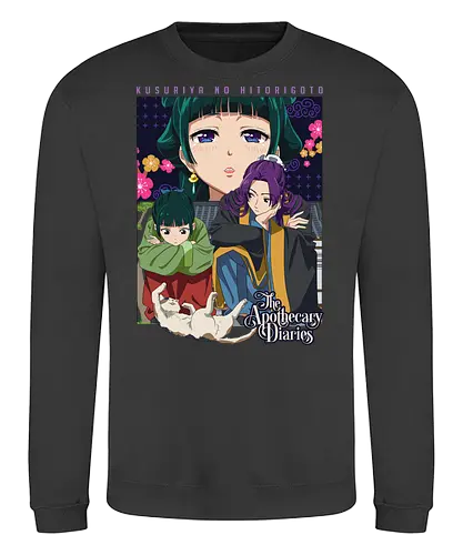 Apothecary Diaries - the apothecary diaries, maomao, palace intrigue, mystery anime, historical drama, anime protagonist, manga series, asian aesthetic, anime art - Sweatshirt