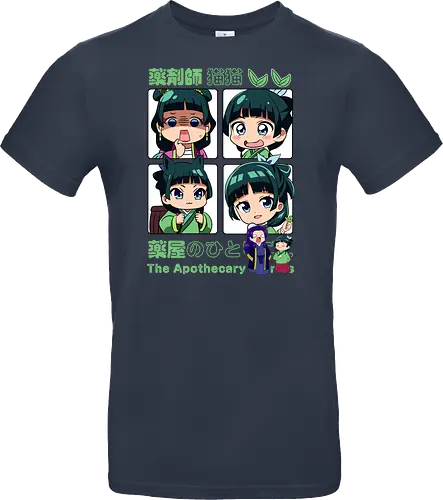 Chibi Maomao - the apothecary diaries, chibi maomao, kusuriya no hitorigoto, chibi anime, cute anime, anime girl, kawaii style, manga anime, anime art - Standard T-Shirt