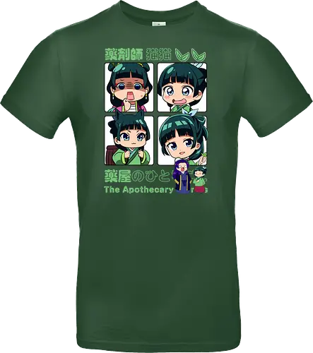 Chibi Maomao - the apothecary diaries, chibi maomao, kusuriya no hitorigoto, chibi anime, cute anime, anime girl, kawaii style, manga anime, anime art - Standard T-Shirt