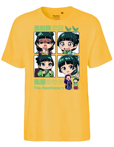 Chibi Maomao - the apothecary diaries, chibi maomao, kusuriya no hitorigoto, chibi anime, cute anime, anime girl, kawaii style, manga anime, anime art - Fairtrade T-Shirt
