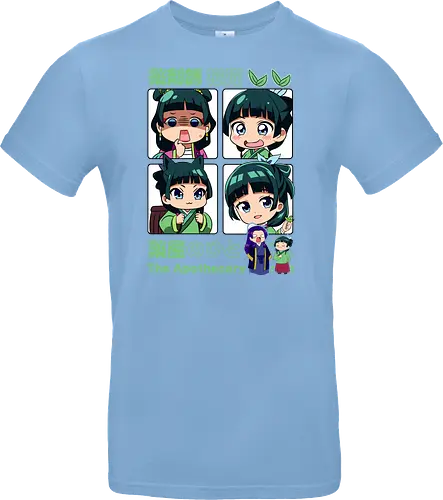 Chibi Maomao - the apothecary diaries, chibi maomao, kusuriya no hitorigoto, chibi anime, cute anime, anime girl, kawaii style, manga anime, anime art - Standard T-Shirt