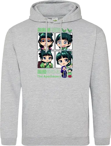 Chibi Maomao - the apothecary diaries, chibi maomao, kusuriya no hitorigoto, chibi anime, cute anime, anime girl, kawaii style, manga anime, anime art - Standard Hoodie