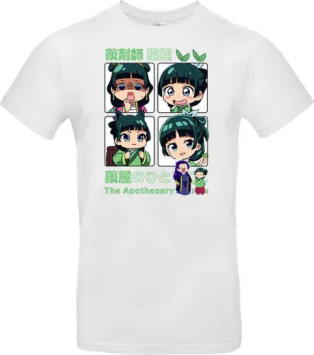 Chibi Maomao - the apothecary diaries, chibi maomao, kusuriya no hitorigoto, chibi anime, cute anime, anime girl, kawaii style, manga anime, anime art - Standard T-Shirt