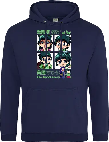 Chibi Maomao - the apothecary diaries, chibi maomao, kusuriya no hitorigoto, chibi anime, cute anime, anime girl, kawaii style, manga anime, anime art - Standard Hoodie