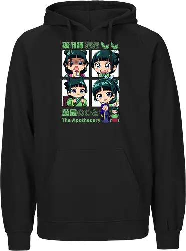 Chibi Maomao - the apothecary diaries, chibi maomao, kusuriya no hitorigoto, chibi anime, cute anime, anime girl, kawaii style, manga anime, anime art - Fairtrade Hoodie