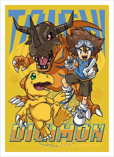 Tai Kamiya – Digital Monsters Chosen Child & Partner