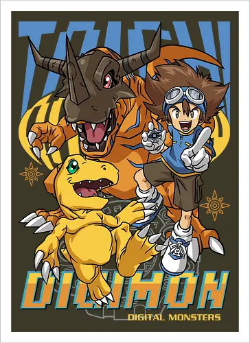 Tai Kamiya – Digital Monsters Chosen Child & Partner