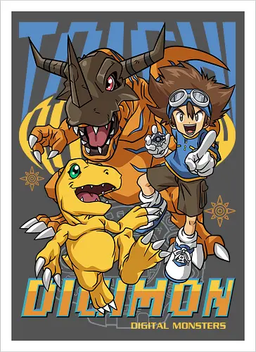 Tai Kamiya – Digital Monsters Chosen Child & Partner