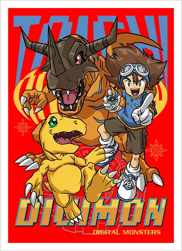 Tai Kamiya – Digital Monsters Chosen Child & Partner