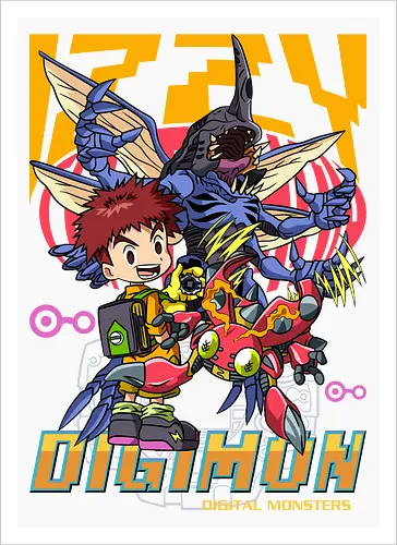 Izzy Izumi – Digital Monsters Chosen Child & Partner