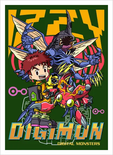 Izzy Izumi – Digital Monsters Chosen Child & Partner