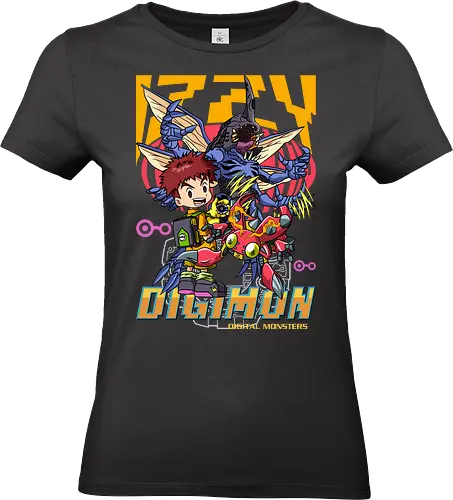Izzy Izumi – Digital Monsters Chosen Child & Partner - digital monsters, digimon adventure, izzy izumi, chosen child, digidestined, digital partner, knowledge crest, classic anime, manga anime, anime art - Standard T-Shirt (Women)