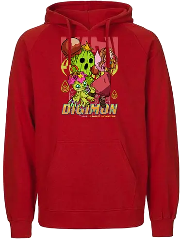 Mimi Tachikawa – Digital Monsters Chosen Child & Partner - digital monsters, digimon adventure, mimi tachikawa, chosen child, digidestined, digital partner, sincerity crest, classic anime, manga anime, anime art - Fairtrade Hoodie
