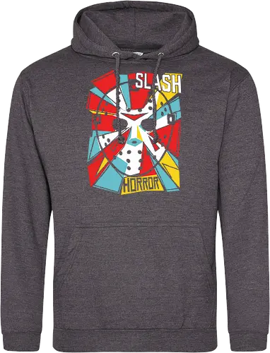 Retro Hockey Mask Slasher Graphic