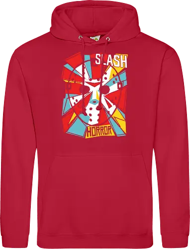 Retro Hockey Mask Slasher Graphic