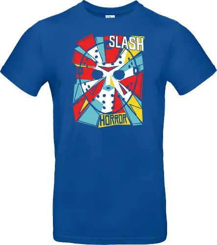 Retro Hockey Mask Slasher Graphic