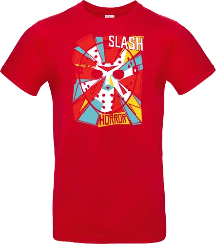 Retro Hockey Mask Slasher Graphic