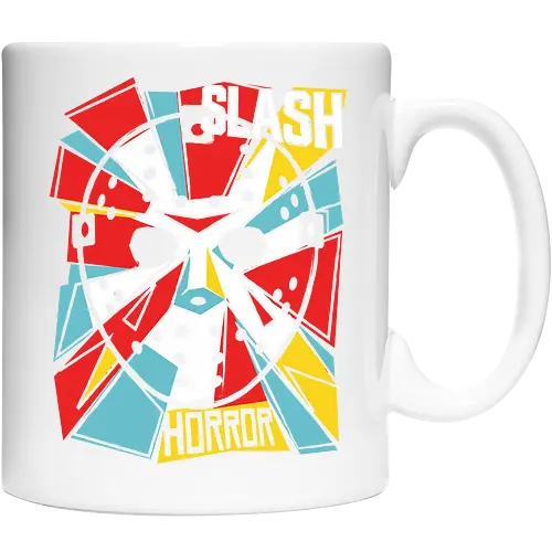 Retro Hockey Mask Slasher Graphic