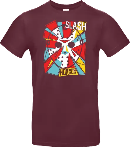 Retro Hockey Mask Slasher Graphic