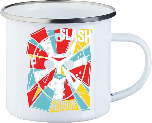 Retro Hockey Mask Slasher Graphic