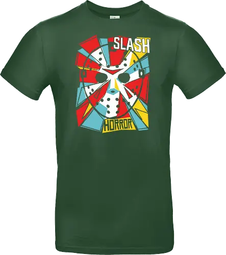 Retro Hockey Mask Slasher Graphic