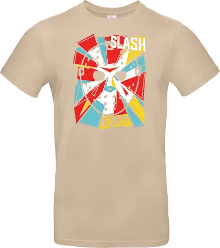 Retro Hockey Mask Slasher Graphic