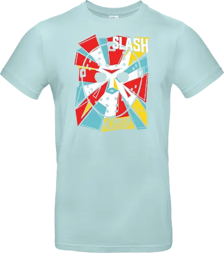 Retro Hockey Mask Slasher Graphic