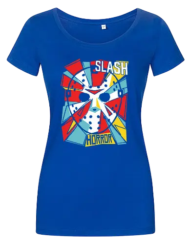 Retro Hockey Mask Slasher Graphic