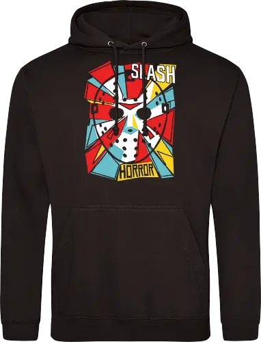 Retro Hockey Mask Slasher Graphic