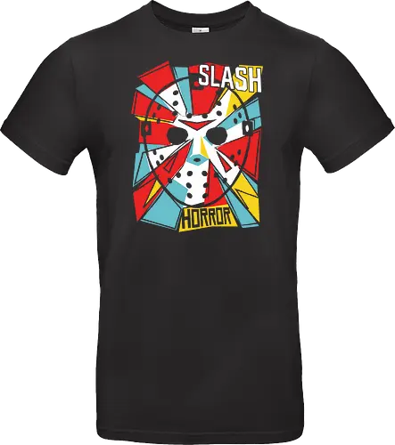 Retro Hockey Mask Slasher Graphic