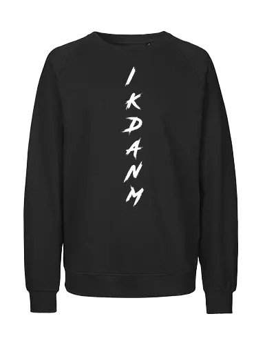 IKDANM senkrecht - Fairtrade Sweatshirt