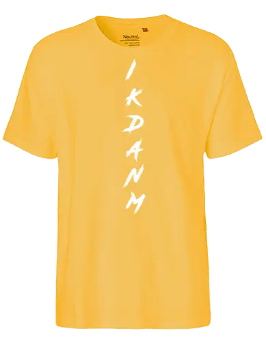 IKDANM senkrecht - Fairtrade T-Shirt